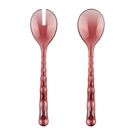 coppia posate insalata vanity viola malva